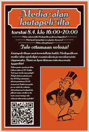 lautapeli-ilta juliste