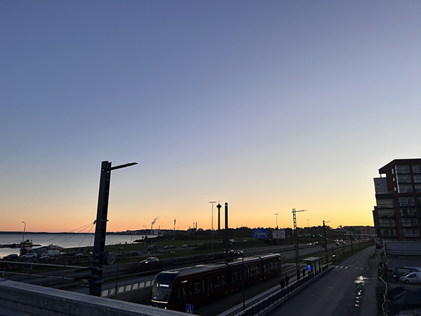 Kaunis kuva kaupungista