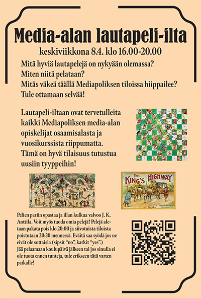 lautapeli-ilta juliste