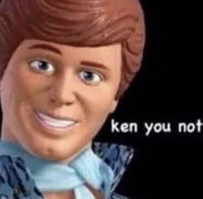 Ken telling you not to