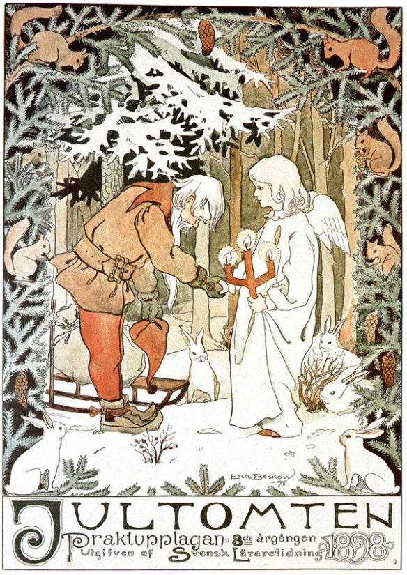 Jultomten-lehden kansikuva