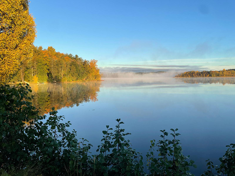 Usva Tohlopinjärvellä