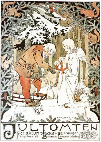 Jultomten-lehden kansikuva