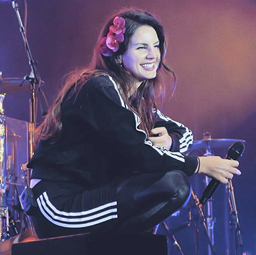 Lana Del Rey Suomessa Flow Festivaaleilla kesällä 2017