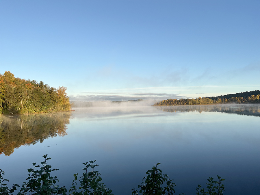 Usvaa Tohlopin järvellä