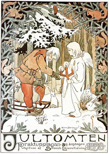 Jultomten-lehden kansikuva