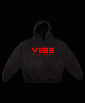 Vibe Hoodie B&W